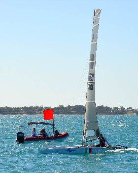 2018 "A" Class Catamaran Worlds (Race 3, Tues 20th)