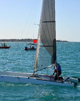 2018 "A" Class Catamaran Worlds (Race 3, Tues 20th)