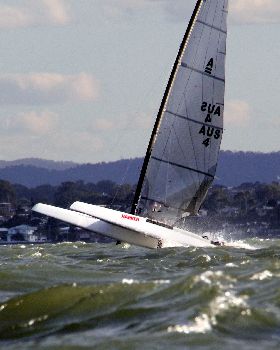 2017 "A" Class Catamaran State Titles (Day 1)