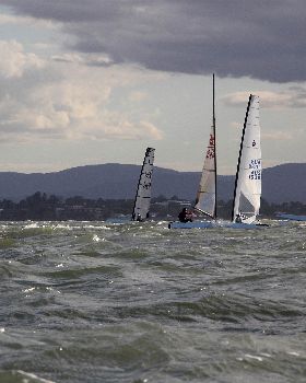 2017 "A" Class Catamaran State Titles (Day 1)
