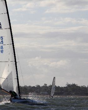 2017 "A" Class Catamaran State Titles (Day 1)