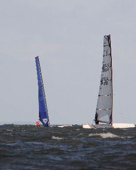 2017 "A" Class Catamaran State Titles (Day 1)