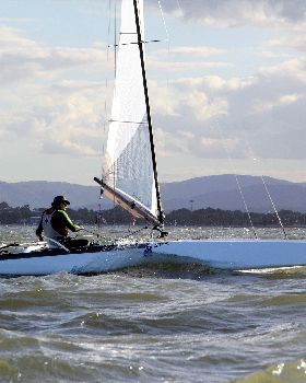 2017 "A" Class Catamaran State Titles (Day 1)