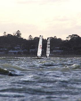2017 "A" Class Catamaran State Titles (Day 1)