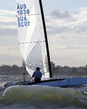 2017 "A" Class Catamaran State Titles (Day 1)