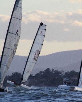 2017 "A" Class Catamaran State Titles (Day 1)