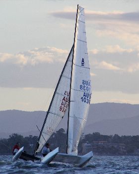 2017 "A" Class Catamaran State Titles (Day 1)