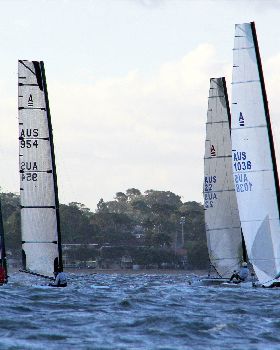 2017 "A" Class Catamaran State Titles (Day 1)