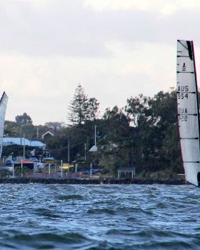 2017 "A" Class Catamaran State Titles (Day 1)