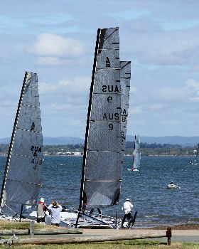 2017 "A" Class Catamaran State Titles (Day 2)