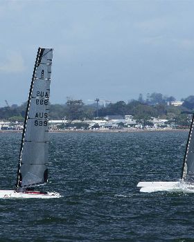 2017 "A" Class Catamaran State Titles (Day 2)