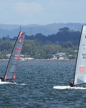 2017 "A" Class Catamaran State Titles (Day 2)