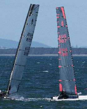 2017 "A" Class Catamaran State Titles (Day 2)