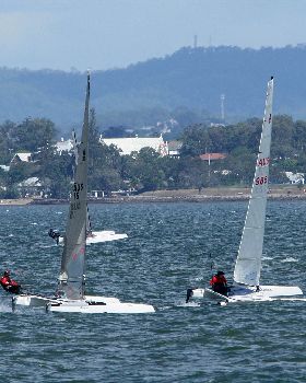 2017 "A" Class Catamaran State Titles (Day 2)