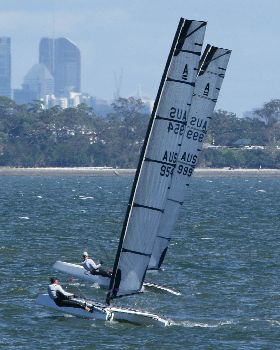 2017 "A" Class Catamaran State Titles (Day 2)