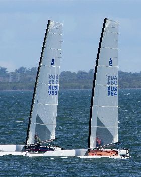 2017 "A" Class Catamaran State Titles (Day 2)