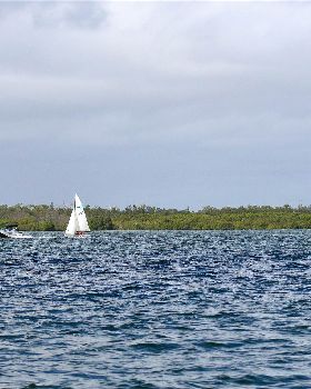2018 Brisbane to Gladstone Multihull Race Start