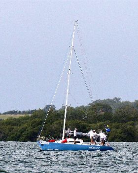 2018 Brisbane to Gladstone Multihull Race Start
