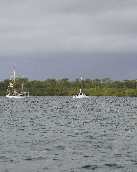 2018 Brisbane to Gladstone Multihull Race Start