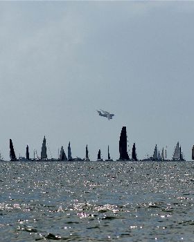 2018 Brisbane to Gladstone Multihull Race Start