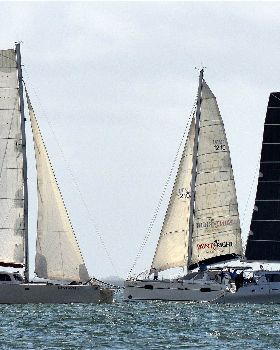 2018 Brisbane to Gladstone Multihull Race Start
