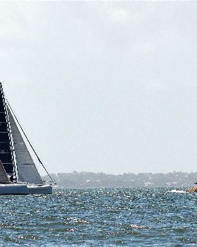 2018 Brisbane to Gladstone Multihull Race Start