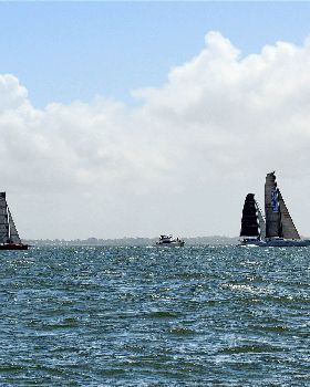 2018 Brisbane to Gladstone Multihull Race Start