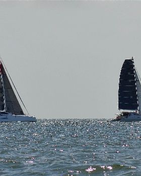 2018 Brisbane to Gladstone Multihull Race Start