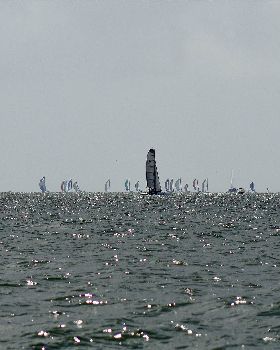 2018 Brisbane to Gladstone Multihull Race Start