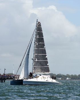 2018 Brisbane to Gladstone Multihull Race Start