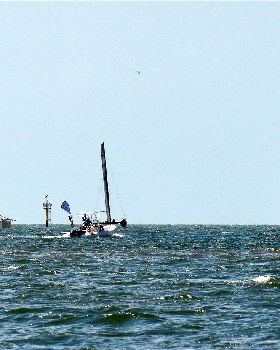 2018 Brisbane to Gladstone Multihull Race Start