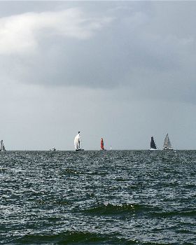 2018 Brisbane to Gladstone Multihull Race Start