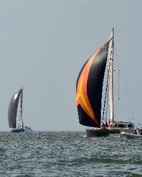2018 Brisbane to Gladstone Multihull Race Start