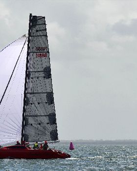 2018 Brisbane to Gladstone Multihull Race Start