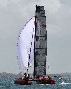 2018 Brisbane to Gladstone Multihull Race Start