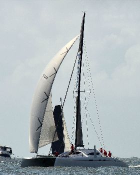 2018 Brisbane to Gladstone Multihull Race Start