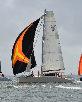 2018 Brisbane to Gladstone Multihull Race Start