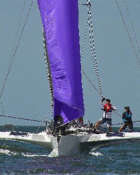 2018 Brisbane to Gladstone Multihull Race Start
