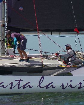 2018 Brisbane to Gladstone Multihull Race Start