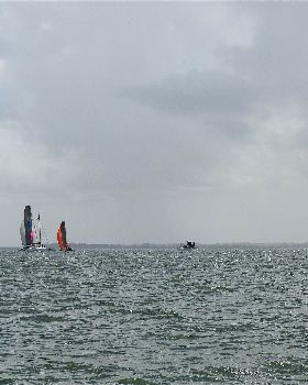 2018 Brisbane to Gladstone Multihull Race Start