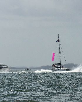 2018 Brisbane to Gladstone Multihull Race Start