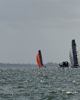 2018 Brisbane to Gladstone Multihull Race Start