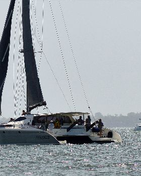 2018 Brisbane to Gladstone Multihull Race Start