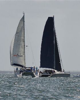 2018 Brisbane to Gladstone Multihull Race Start