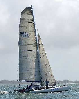 2018 Brisbane to Gladstone Multihull Race Start