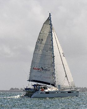 2018 Brisbane to Gladstone Multihull Race Start