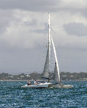 2018 Brisbane to Gladstone Multihull Race Start