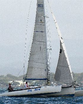 2018 Brisbane to Gladstone Multihull Race Start