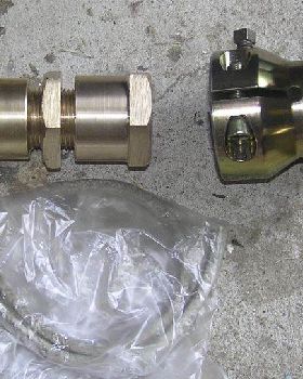 New gland and teflon packing