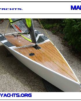 New design Kit yacht \"Mako 4.8\"